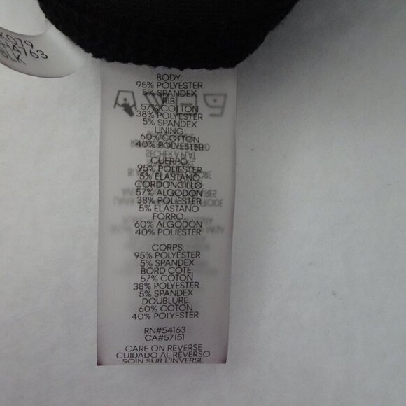 Calvin Klein Velour Pants Women's Plus Size 0X Black Pull On Elastic Waist - Picture 11 of 11